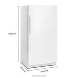 16 Cubic Feet Upright Freezer With Frost-Free Defrost