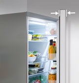 GE(R) ENERGY STAR(R) 17.7 Cu. Ft. Counter-Depth Bottom-Freezer Refrigerator - (GBE17HYRFS)