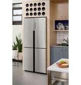 16.8 Cu. Ft. Quad Door Refrigerator - (QHE16HYPFS)