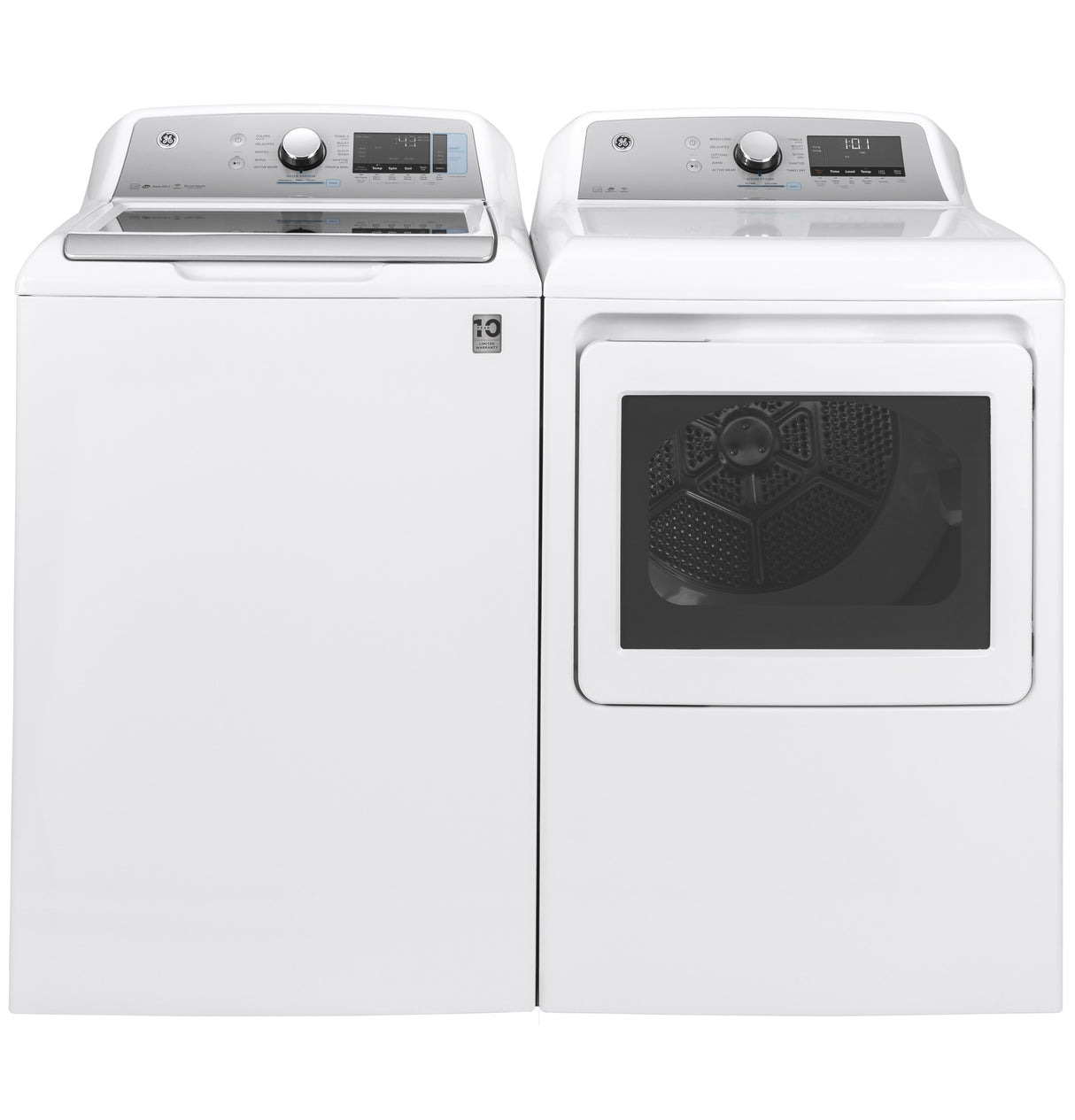 GE(R) ENERGY STAR(R) 5.0 cu. ft. Capacity Smart Washer with Sanitize w/Oxi and SmartDispense - (GTW845CSNWS)