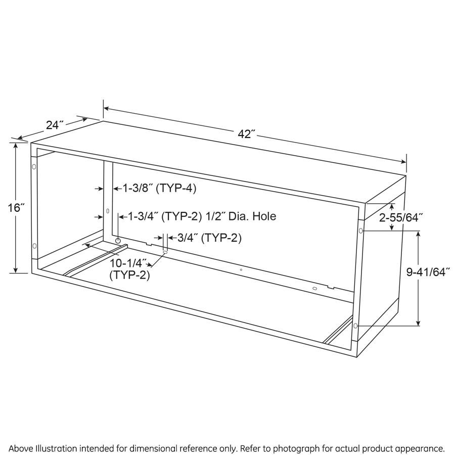 Quick Snap Wall Sleeve 24" Extended Depth - (RAB8124B)