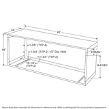 Quick Snap Wall Sleeve 24" Extended Depth - (RAB8124B)