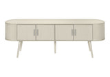 TV Stand, Console, Bedroom, Living Room, Media Entertainment Center, Storage Cabinet, Contemporary, Mid Century - White