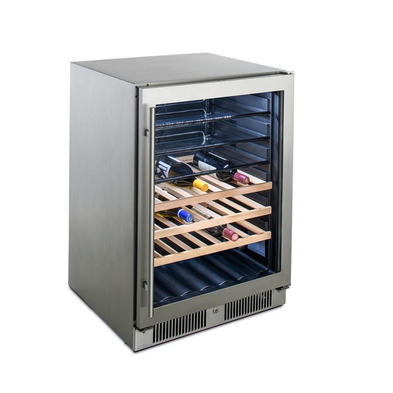 Glass Front Outdoor Beverage Cooler - (BLZGDBEV55)