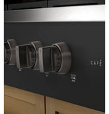 Caf(eback)(TM) 36" Commercial-Style Gas Rangetop with 6 Burners (Natural Gas) - (CGU366P3TD1)