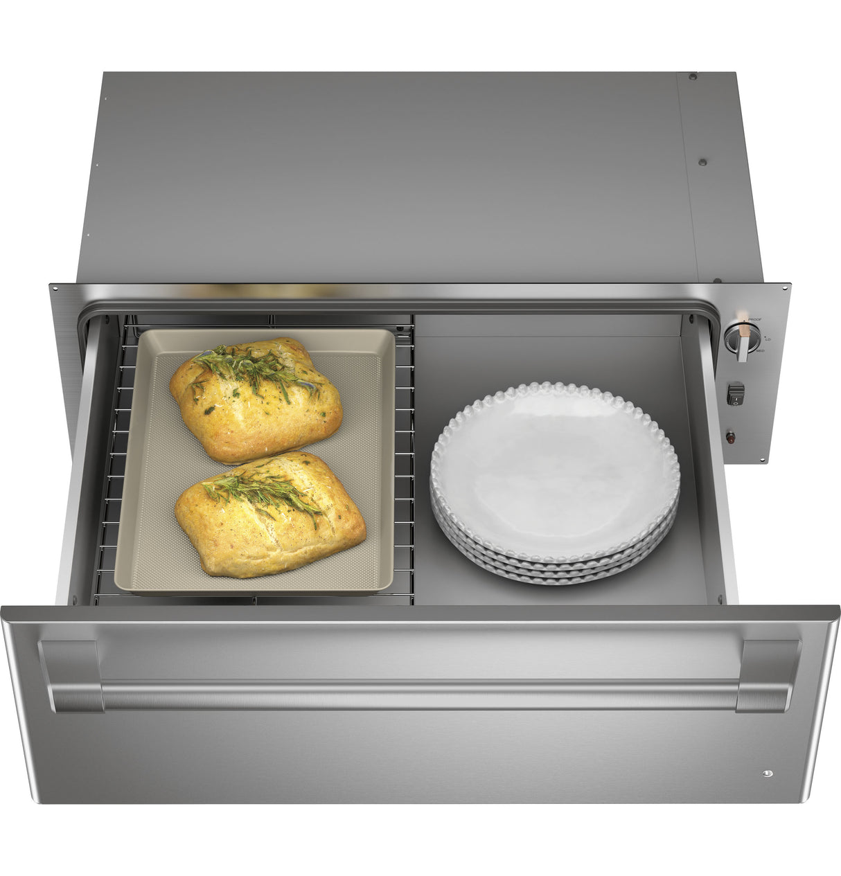 Caf(eback)(TM) 30" Warming Drawer - (CTW900P2PS1)