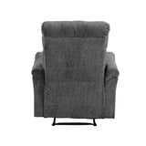 Treyton - Recliner - Gray Chenille