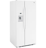 GE(R) ENERGY STAR(R) 23.0 Cu. Ft. Side-By-Side Refrigerator - (GSE23GGPWW)