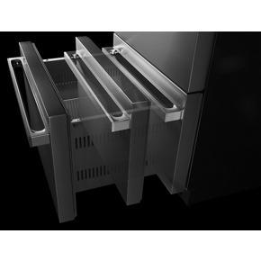 Noir 24" Double-Refrigerator Drawers