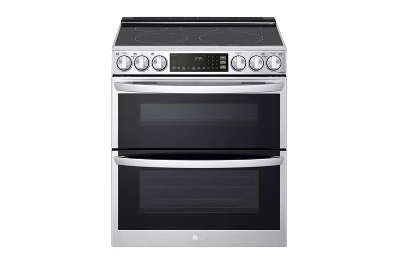 7.3 cu. ft. Smart Electric Double Oven Slide-in Range with InstaView(R), ProBake(R) Convection, Air Fry, and Air Sous Vide - (LTEL7337F)