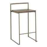 Fuji - Industrial Stackable Counter Stool Set