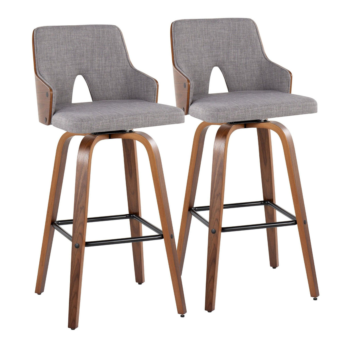 Stella - 30" Fixed-Height Barstool (Set of 2)