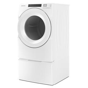 7.4 Cubic Feet Front-Load Dryer With Sensor Drying - White - Metal