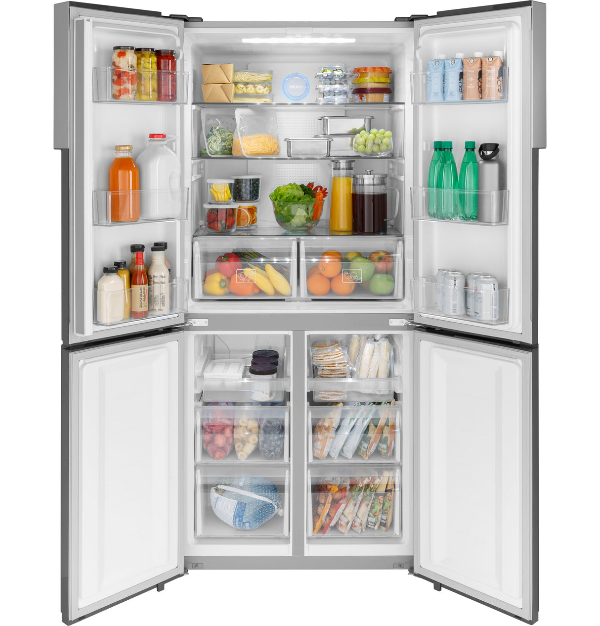 16.8 Cu. Ft. Quad Door Refrigerator - (QHE16HYPFS)