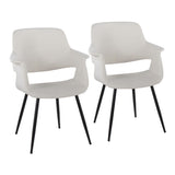 Vintage Flair - Chair (Set of 2) - Black Legs