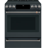 Caf(eback)(TM) 30" Smart Slide-In, Front-Control, Radiant and Convection Range - (CES700P3MD1)