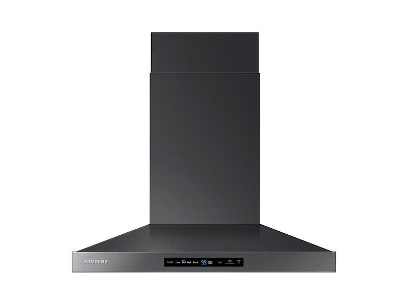 30" Wall Mount Hood in Black Stainless Steel - (NK30K7000WG)