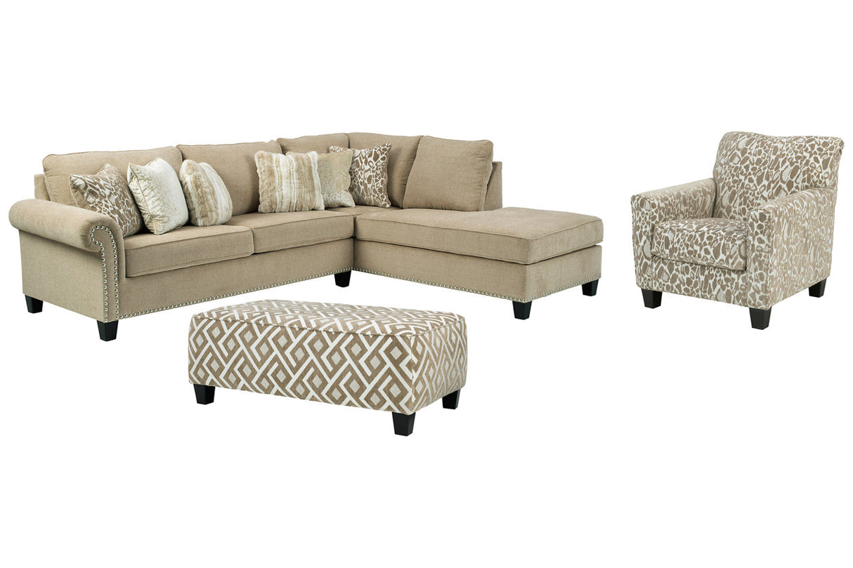 Dovemont 2-piece Sectional With Chair and Ottoman - (40401U3)