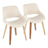 Fabrico - Chair (Set of 2) - Zebra Legs