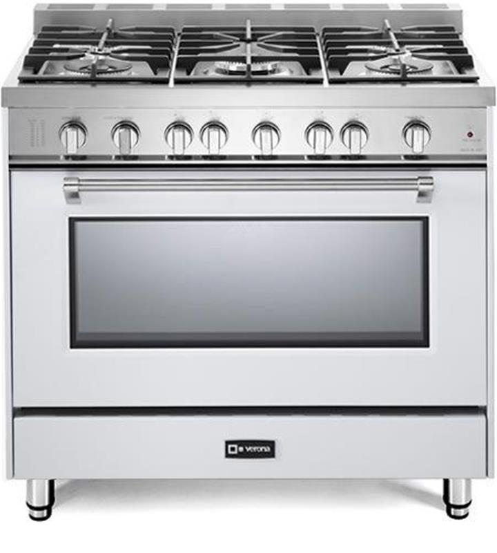 Prestige 36" Gas Single Oven Range - White - (VPFSGG365W)