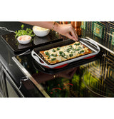 Caf(eback)(TM) 30" Touch-Control Electric Cooktop - (CEP90301TBB)