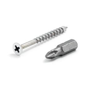 Color Matched Screws (32-Pack) - Light Gray