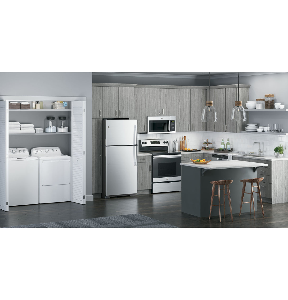 GE(R) 30" Free-Standing Electric Range - (JB625RKSS)