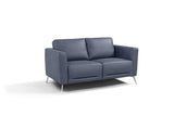 Astonic - Loveseat - Blue Leather