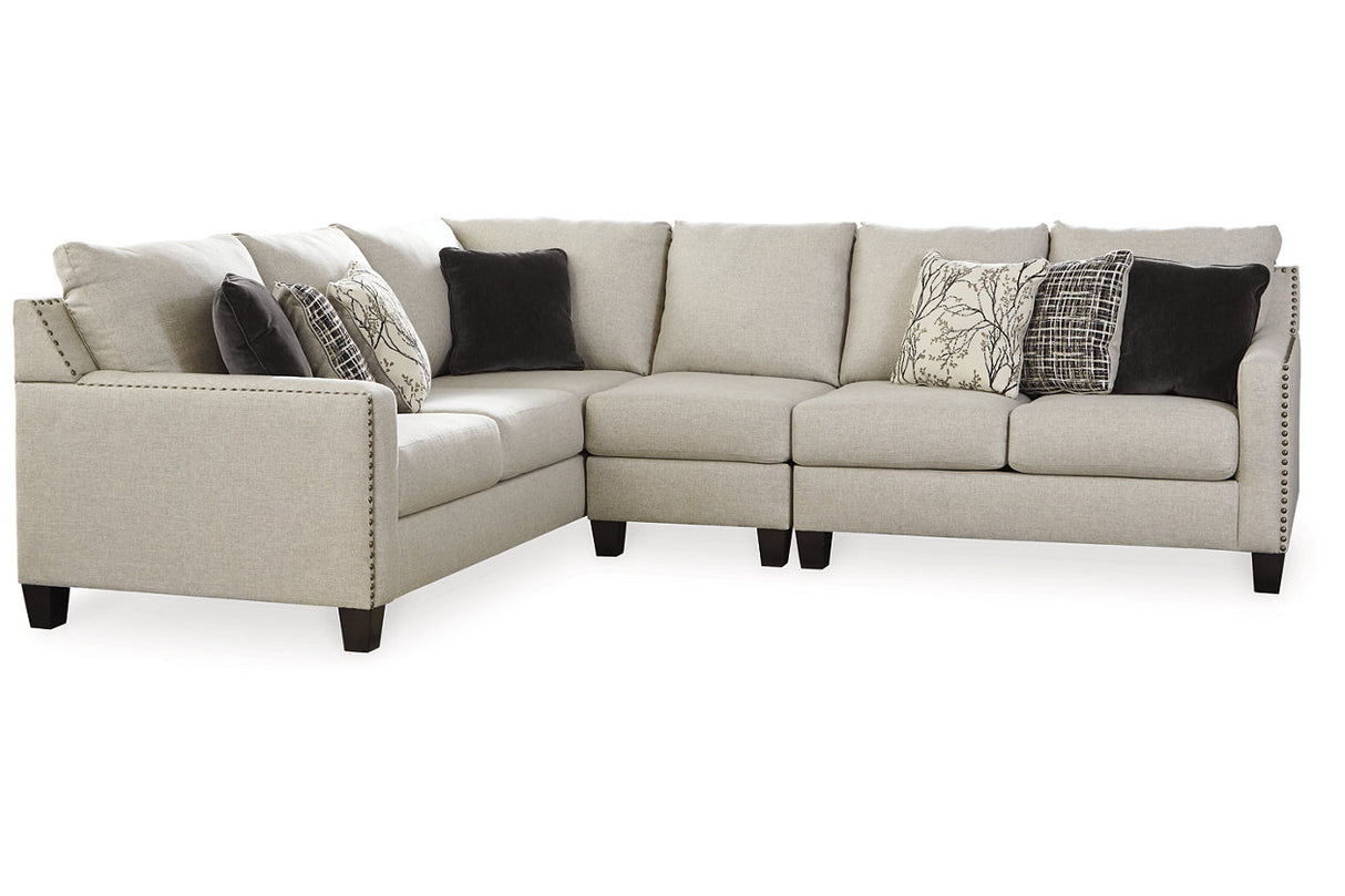 Hallenberg 3-piece Sectional With Ottoman - (41501U1)