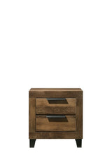 Morales - Nightstand - Rustic Oak Finish