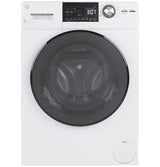 GE(R) 24" 2.4 cu. ft.Capacity Front Load Washer/Condenser Dryer Combo - (GFQ14ESSNWW)