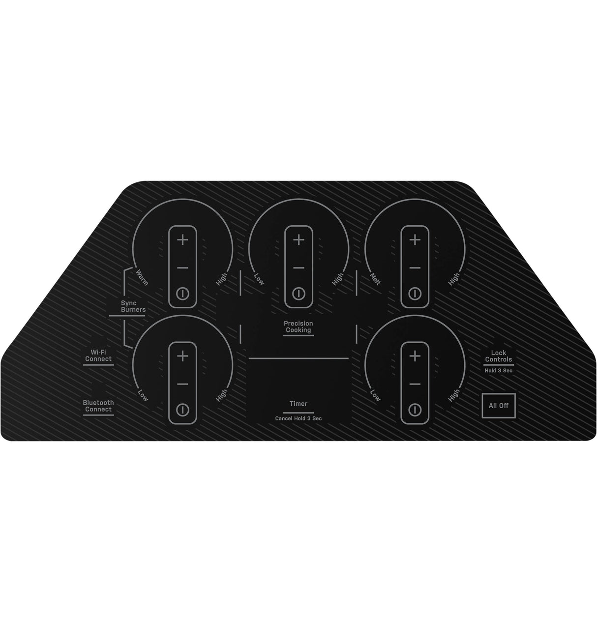 GE Profile(TM) 36" Built-In Touch Control Induction Cooktop - (PHP9036DTBB)