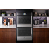 GE Profile(TM) 30" Smart Built-In Convection Double Wall Oven with Right-Hand Side-Swing Doors - (PTD700RSNSS)