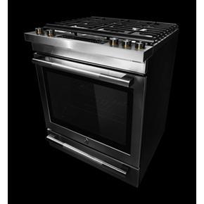 Rise 30" Dual-Fuel Slide-In Range - Stainless Steel