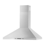 30" Chimney Wall Mount Range Hood With Dishwasher-Safe Grease Filters - Fingerprint-Resistant Stainless Finish