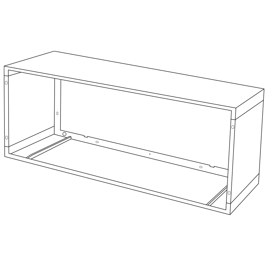 Zoneline Quick Snap SMC Wall Sleeve - (RAB78B)