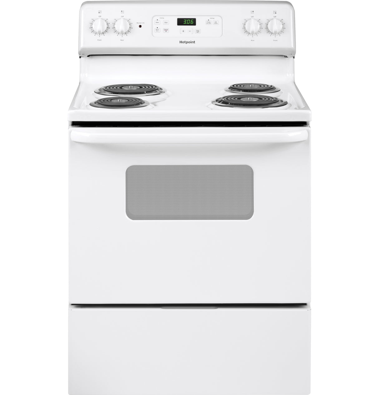 Hotpoint(R) 30" Free-Standing Standard Clean Electric Range - (RBS360DMWW)