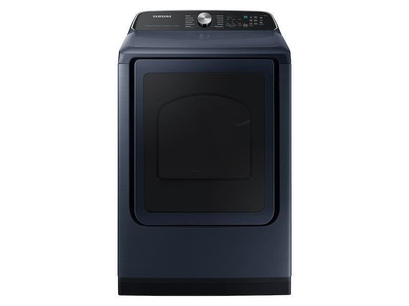 7.4 cu. ft. Smart Gas Dryer with Pet Care Dry and Steam Sanitize+ in Brushed Navy - (DVG54CG7150DA3)