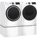 GE(R) ENERGY STAR 4.8 cu. ft. Capacity Smart Front Load (R) Washer with UltraFresh Vent System with OdorBlock(TM) and Sanitize w/Oxi - (GFW550SSNWW)