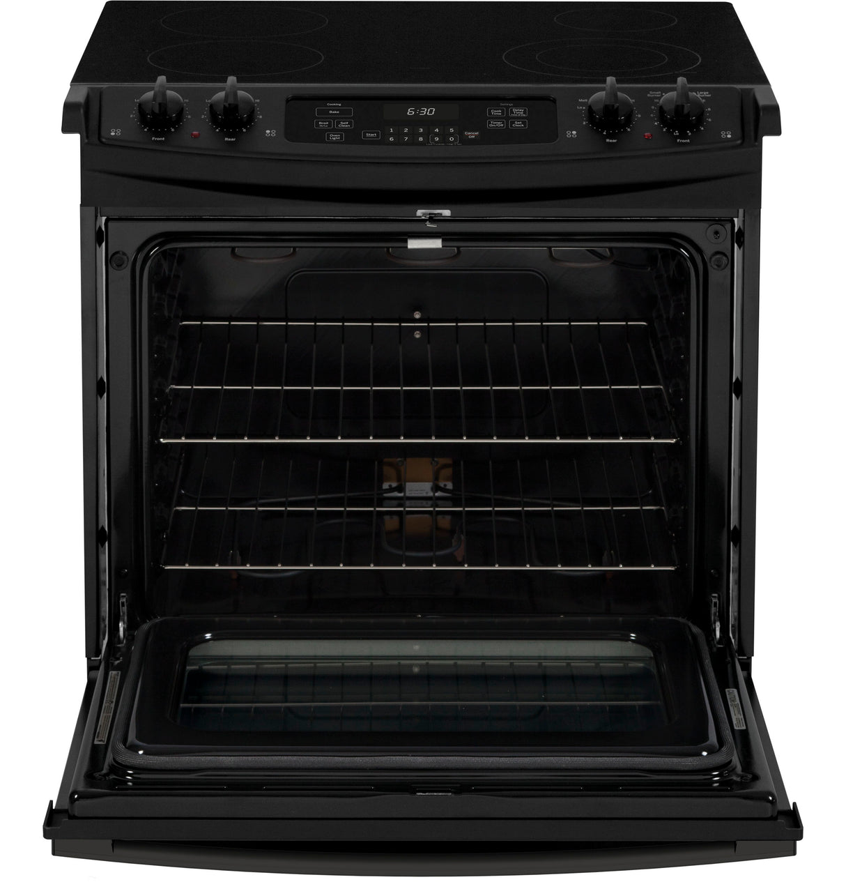 GE(R) 30" Drop-In Electric Range - (JD630DTBB)