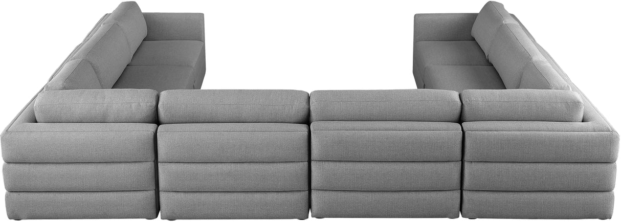 Beckham - Modular Sectional 8 Piece - Gray