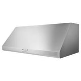 48'' 585 Or 1170 CFM Motor Class Commercial-Style Wall-Mount Canopy Range Hood - Pearl Silver