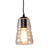 Torus - Long Industrial Pendant - Clear