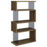 Emelle - 4-Shelf Bookcase With Glass Panels