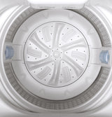 GE(R) Space-Saving 2.8 cu. ft. Capacity Stationary Washer with Stainless Steel Basket - (GNW128SSMWW)