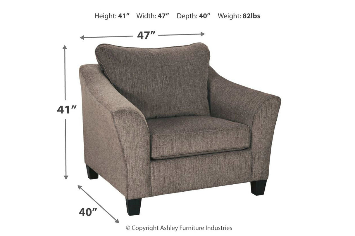 Nemoli Oversized Chair - (4580623)