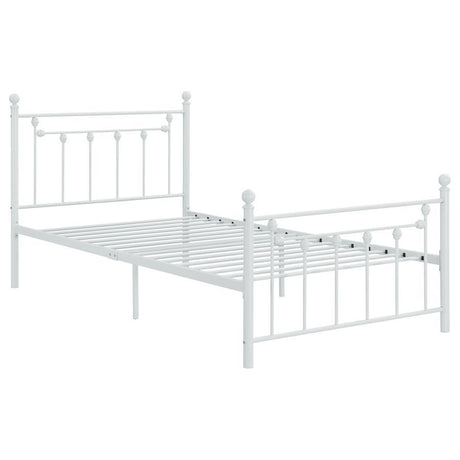 Canon - Metal Slatted Headboard Platform Bed