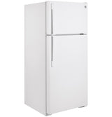 GE(R) ENERGY STAR(R) 16.6 Cu. Ft. Top-Freezer Refrigerator - (GTE17DTNRWW)