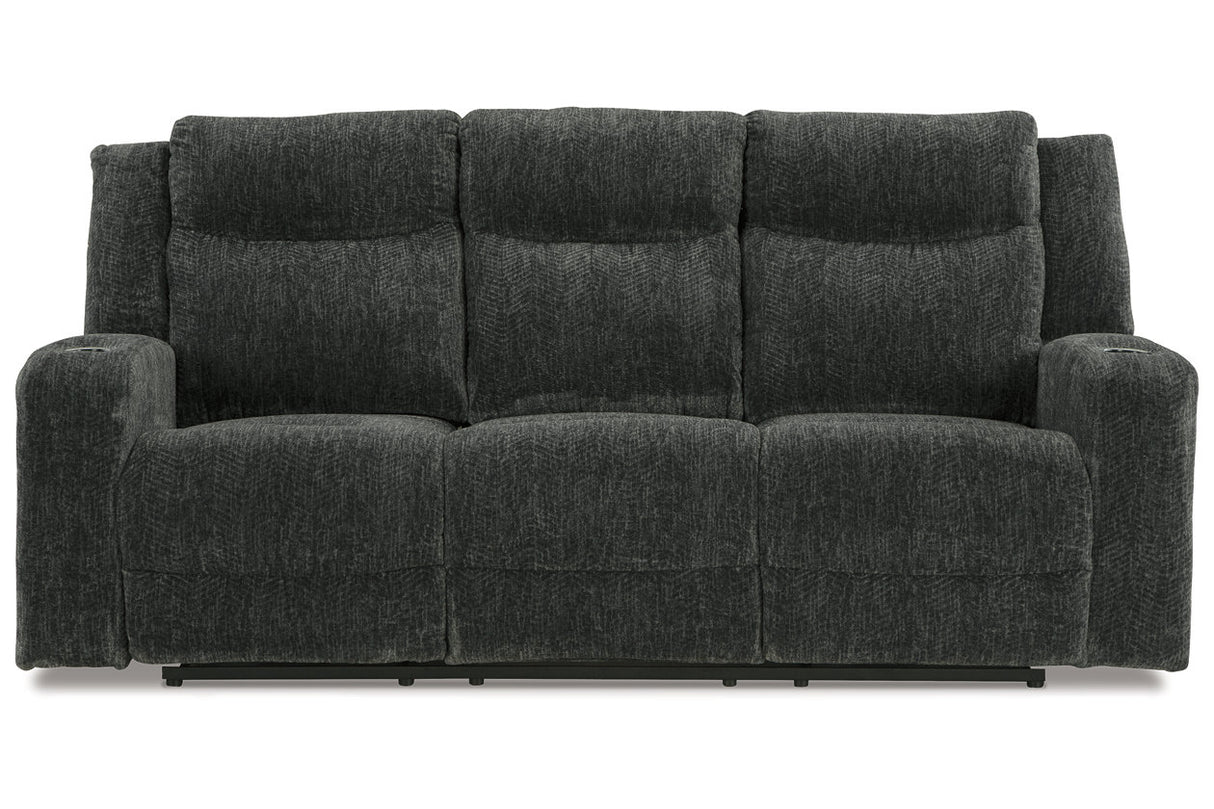 Martinglenn Reclining Sofa With Drop Down Table - (4650489)