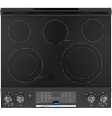 GE(R) 30" Slide-In Electric Convection Range with No Preheat Air Fry - (JS760FPDS)